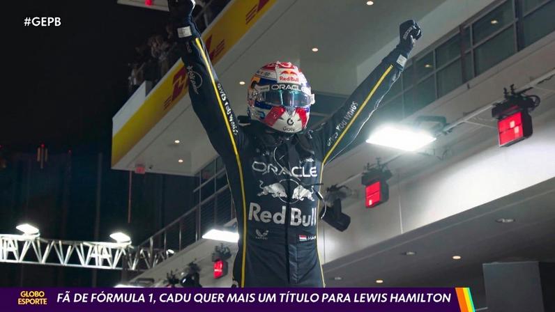 Fã de F1, Cadu quer mais um título para Lewis Hamilton