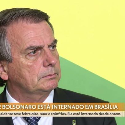 Bolsonaro é encaminhado ao hospital após piora do quadro, diz registro