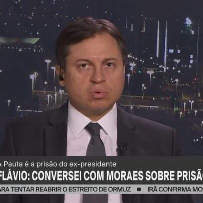 Flávio afirma encontro com Moraes e reforça prisão domiciliar de Bolsonaro