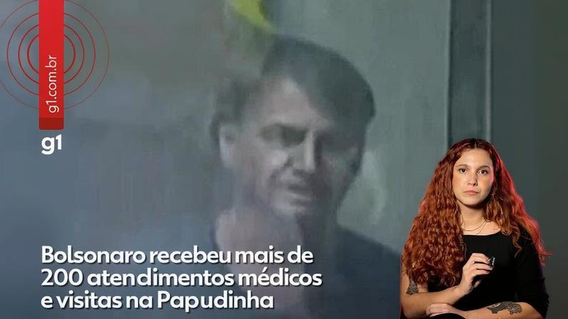 Bolsonaro recebeu 200+ atendimentos médicos e visitas de políticos em Papudinha