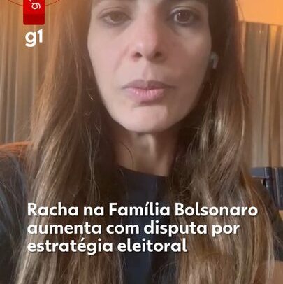 Racha na família Bolsonaro se intensifica pela disputa eleitoral