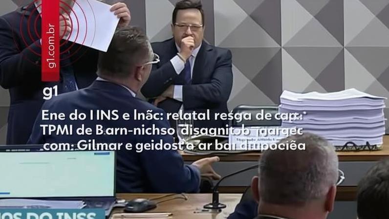 CPMI do INSS: relator cita Barroso em discussão com Gilmar e bate-boca