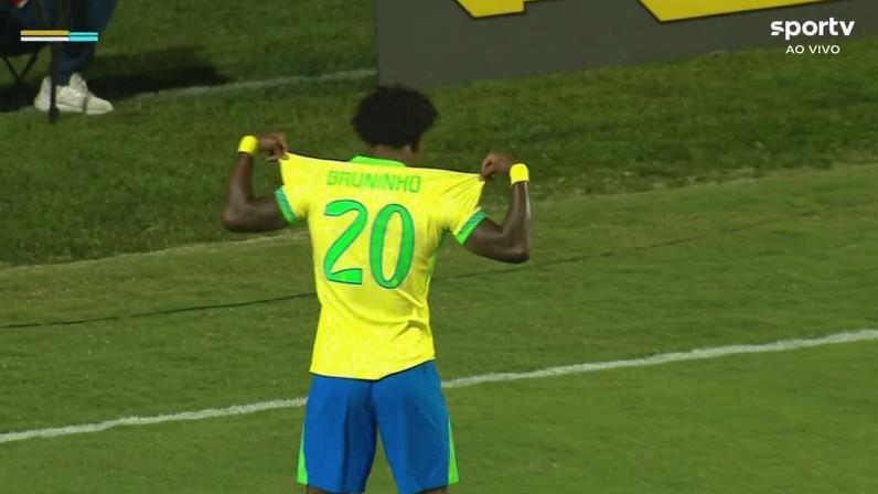 Brasil vence Paraguai por 3 a 1 em amistoso Sub-20