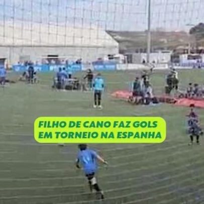Lorenzo, filho de Germán Cano, faz gol e assistência em torneio do Fluminense em Barcelona