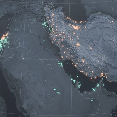 Guerra no Irã: mapa animado mostra ataques no Oriente Médio desde 28 de fevereiro
