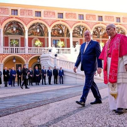Papa Leão XIV faz apelo por justiça e paz durante histórica visita a Mônaco