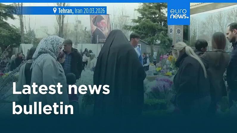 Latest news bulletin | March 20th, 2026 – Midday