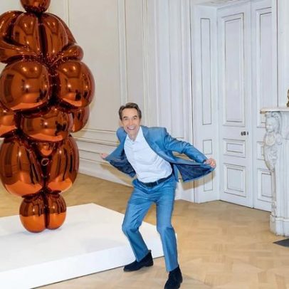 Jeff Koons discute vida, Vênus paleolíticas e aço inoxidável