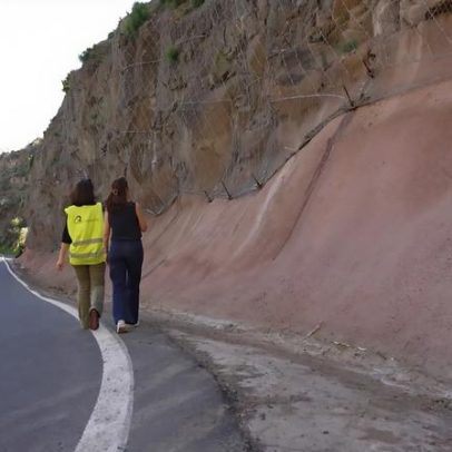Chuvas intensas em Gran Canaria provocam desabamentos frequentes de rochas