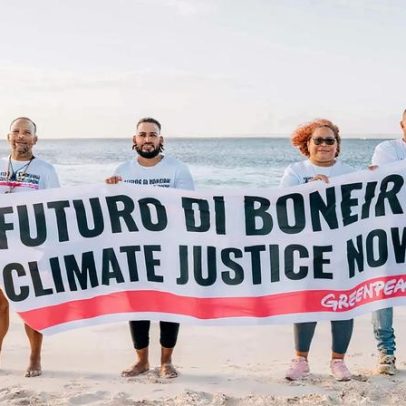 Moradores de Bonaire resistem ao possível afundamento