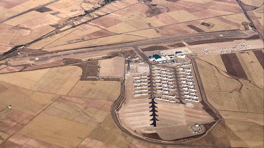 Teruel Airport in Spain