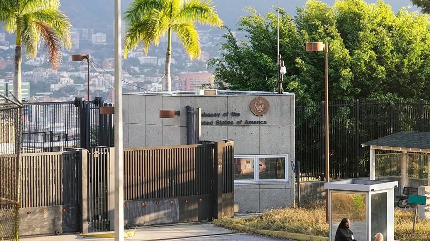 The US Embassy in Caracas, 8 January, 2026