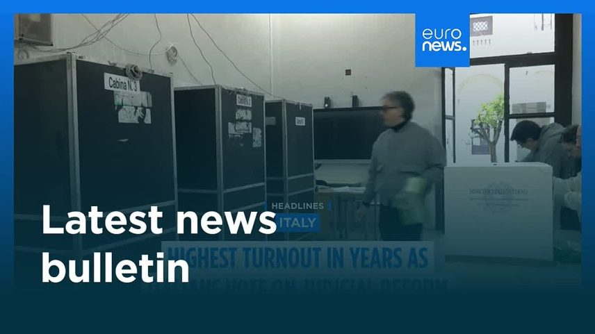 Boletim de notícias da manhã de 23 de março de 2026