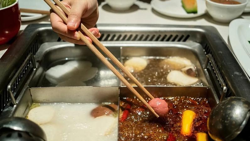Stock photo of a Chinese hot pot restaurant