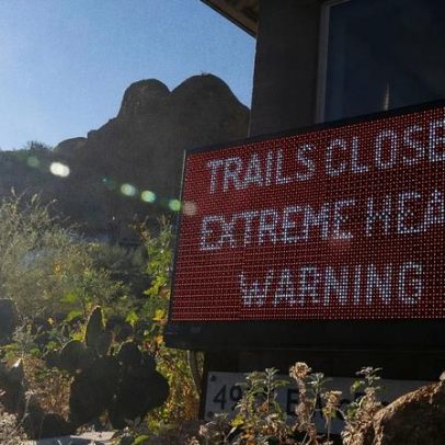 Domo de calor recorde nos EUA, impulsionado pela mudança climática