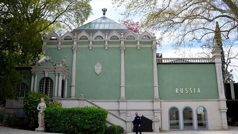 The Russian Pavilion at the Venice exhibition. Archive, 2022
