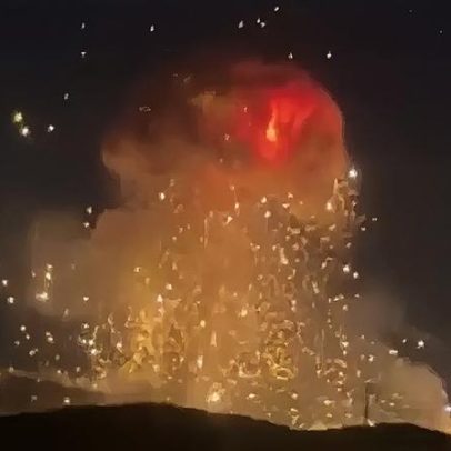 Vídeo registra ataque dos EUA, bola de fogo surge no céu de Isfahan, Irã
