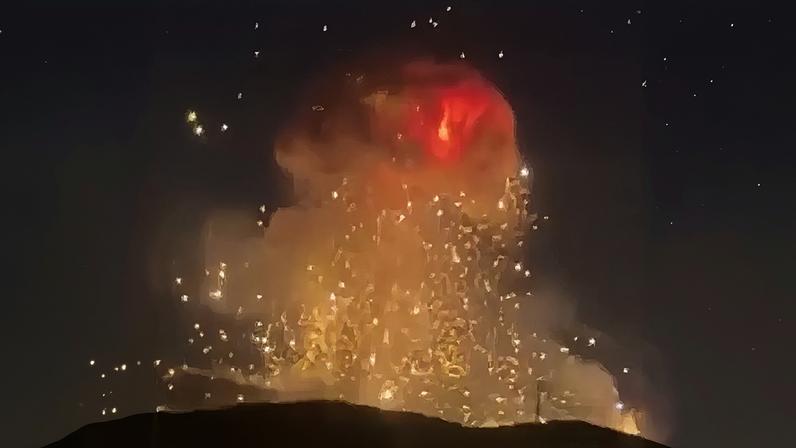 Vídeo registra ataque dos EUA, bola de fogo surge no céu de Isfahan, Irã