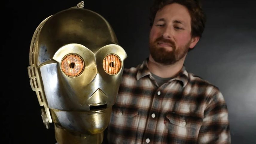 C-3PO head from The Empire Strikes Back sells for over $1 million at auction