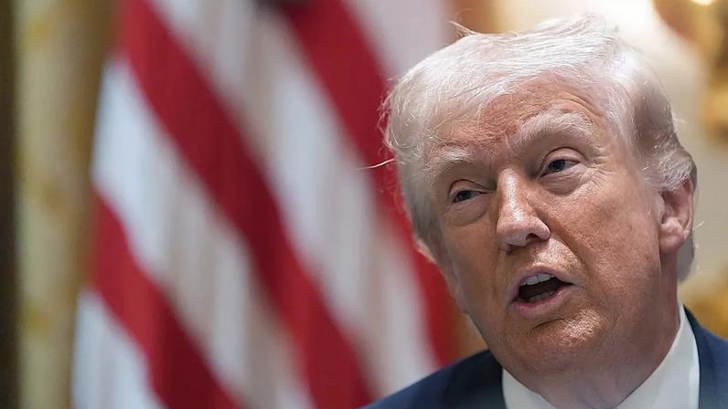 US President Donald Trump speaks during a Cabinet meeting at the White House, 26 March, 2026