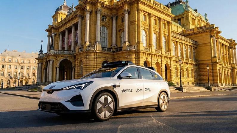 Verne, Uber, and Pony.ai are bringing a commercial robotaxi service to Europe.