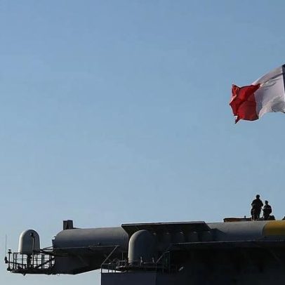Marinha francesa aborda navio-tanque suspeito de integrar frota russa oculta