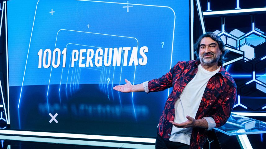 Zeca Camargo no 1001 Perguntas, último game show que a Band apresentou em horário nobre