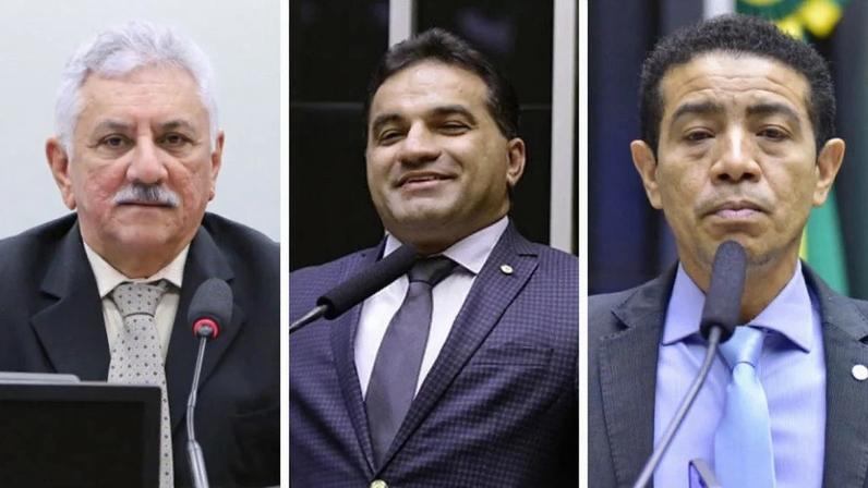 Os deputados do PL Bosco Costa, Josimar Maranhãozinho e Pastor Gil. Fotos: Agência Câmara