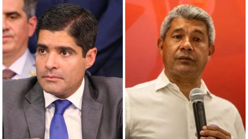 ACM Neto e Jerônimo Rodrigues despontam como favoritos na disputa pelo governo da Bahia em 2026.
