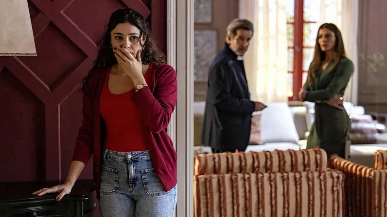 Gerluce (Sophie Charlotte), em cena de 'Três Graças'