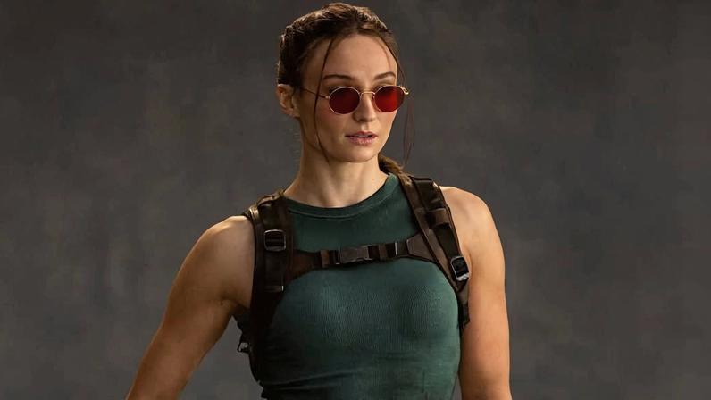 Sophie Turner na pele de Lara Croft em 'Tomb Raider'