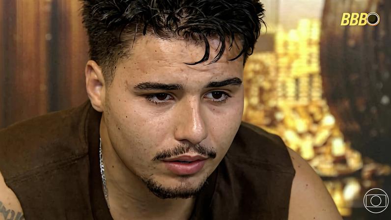 Pedro Henrique Espindola no confessionário do BBB 26