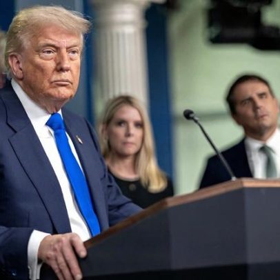 Trump promete atacar o Irã com força na próxima semana