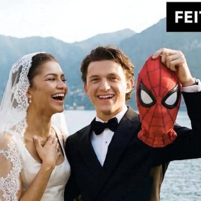 Zendaya diz que amigos caíram em fotos de IA de seu casamento