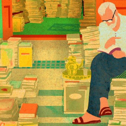 O Livreiro de Gaza: dando rosto às vítimas da catástrofe