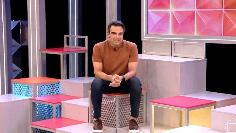 Tadeu Schmidt em apresentação do BBB 26