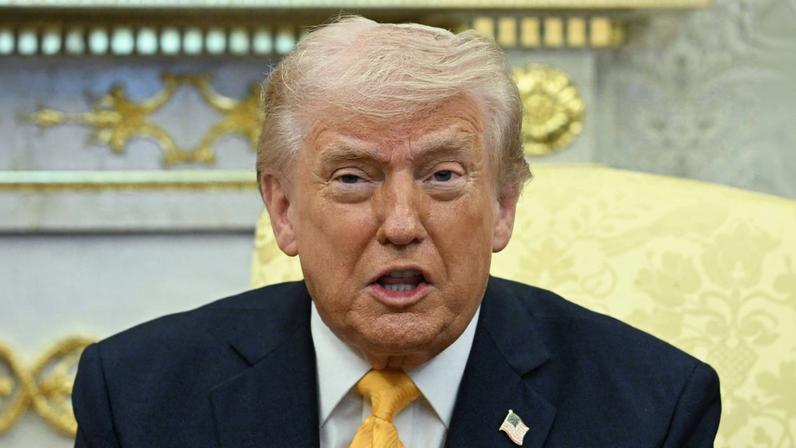 O presidente dos Estados Unidos Donald Trump