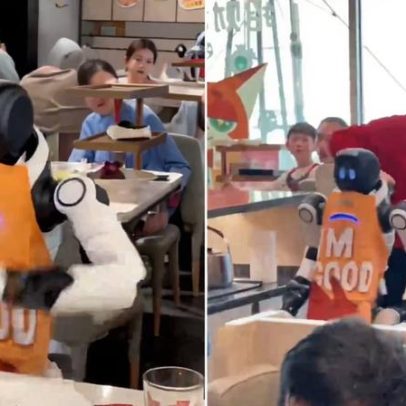 Robô dançarino é retirado de restaurante nos EUA após causar transtorno
