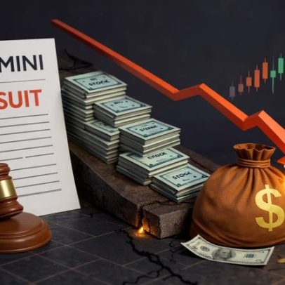 Gemini é processada por mudança de estratégia pós-IPO e queda de ações