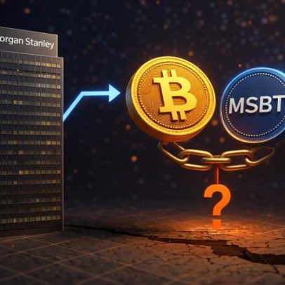 Morgan Stanley inova entre bancos dos EUA; MSBT ETF pode mudar Bitcoin