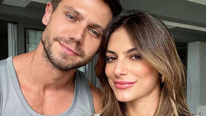 Mari Gonzalez com o ex-namorado Jonas Sulzbach