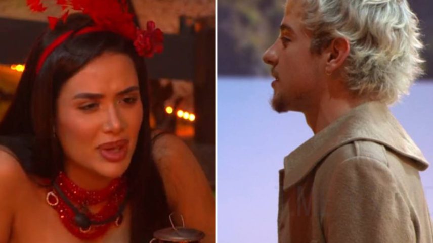 BBB 26: Juliano e Jordana trocam farpas durante festa do líder