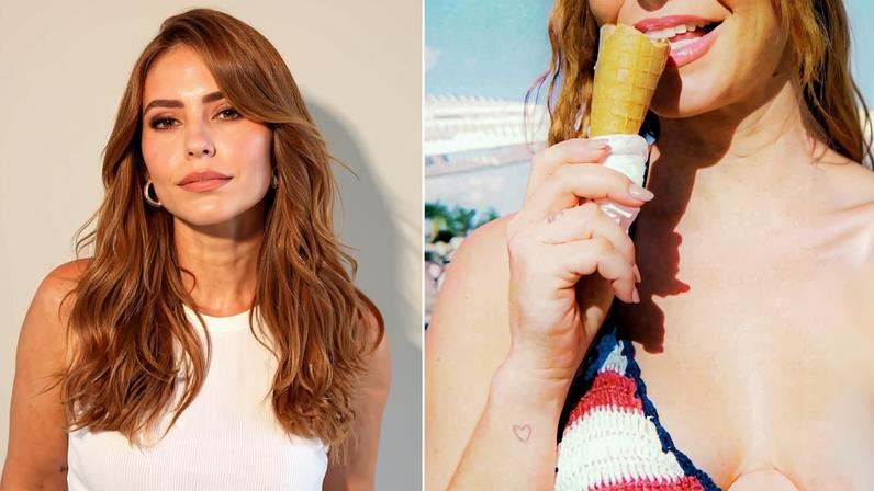 Paolla Oliveira mostra tatuagens em fotos na praia; fãs a chamam de rainha