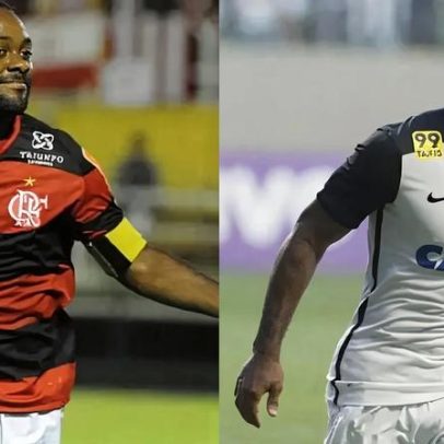 Vagner Love revela qual clube conquistou seu coração: Flamengo ou Corinthians