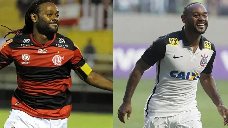 Vagner Love passou por Corinthians e Flamengo (Foto: Divulgação/CRF/SCCP)