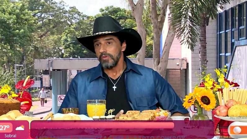 Alberto Cowboy em entrevista ao Mais Você