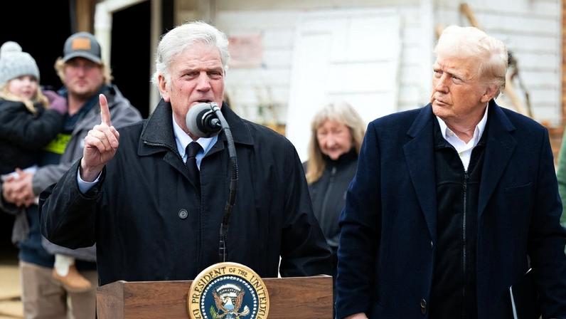 Franklin Graham envia carta a Trump sobre aceitar Jesus e salvação