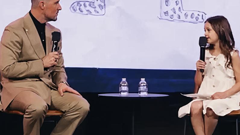 Pastor Landon Schott ouve Ellie relatar experiência sobrenatural. (Captura de tela/Instagram/MercyCulture)