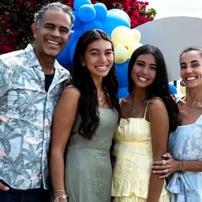 Tania Khalill e Jair Oliveira marcam o 15º aniversário da filha caçula