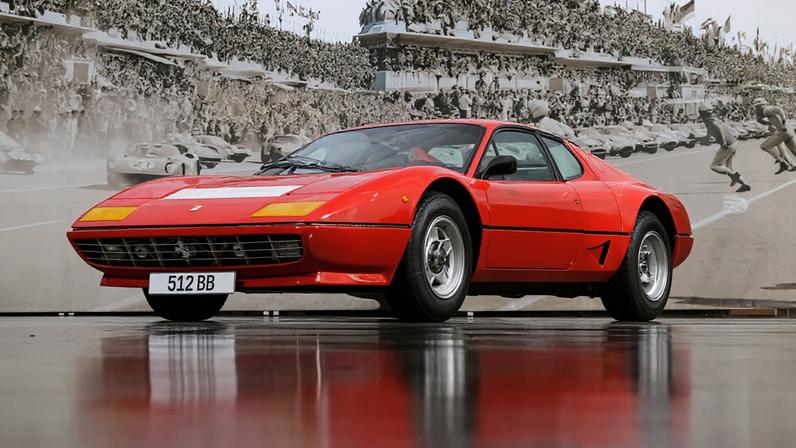 Ferrari 512 BB: a coleção será leiloada em 15 de março pela Artcurial em Paris